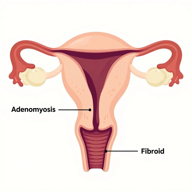آدنومیوز چه تفاوتی با فیبروم دارد و درمان آن چگونه است؟